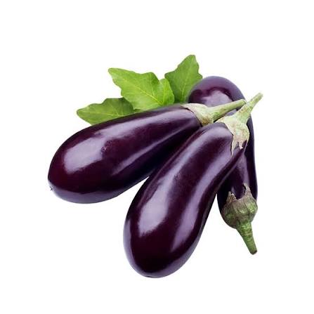 Dutch Aubergine (Kathirikkai) 500g (Approx) - Mild Flesh Great For Roasting