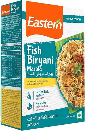 Eastern Fish Masala 165g