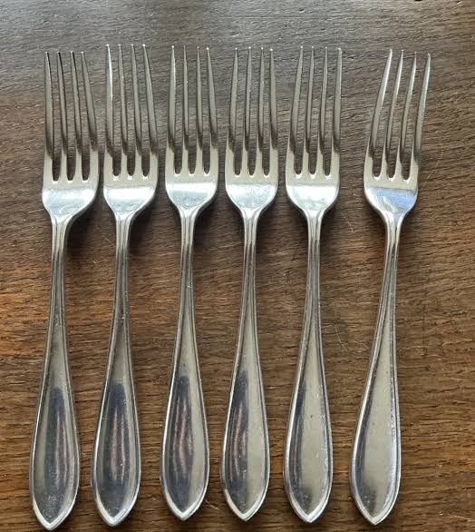 Excel Silver Forks Dpc71 40'S