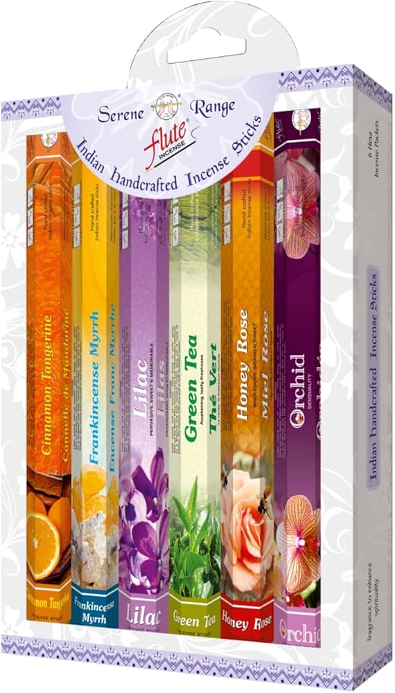 Flute Incense Combo (Set of 9)