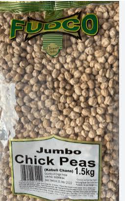 Fudco Chick Peas Jumbo 1.5kg