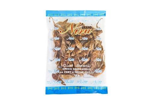 Niru Dried Butter Chilli 50g - High-Quality & Spicy Indian Chilli