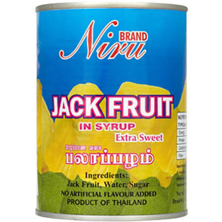 Niru Jackfruit in Syrup 565g - Sweet Tropical Fruit Dessert