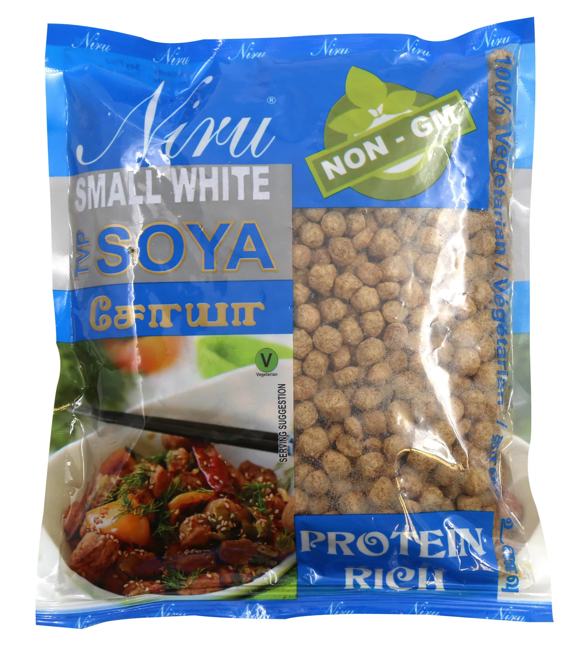 Niru Soya Nuggets Small 250g � Wholesome & Flavor Absorbing