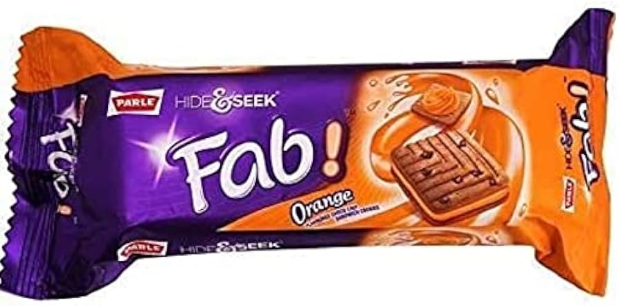 Parle Hide & Seek Fab Orange (Pack of 2)112g
