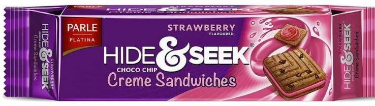 Parle Hide & Seek Fab Stawberry 112gm