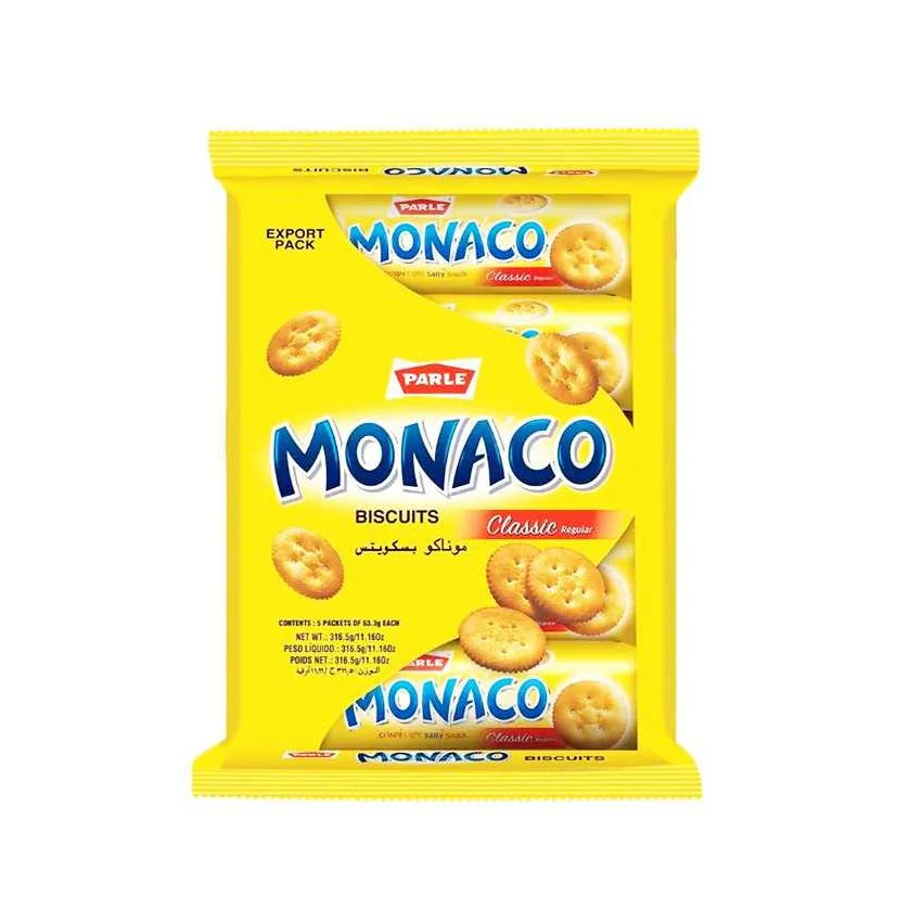 Parle Monaco Biscuits 63gx4 packs