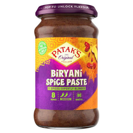 Pataks Biriyani Spice Paste 283g