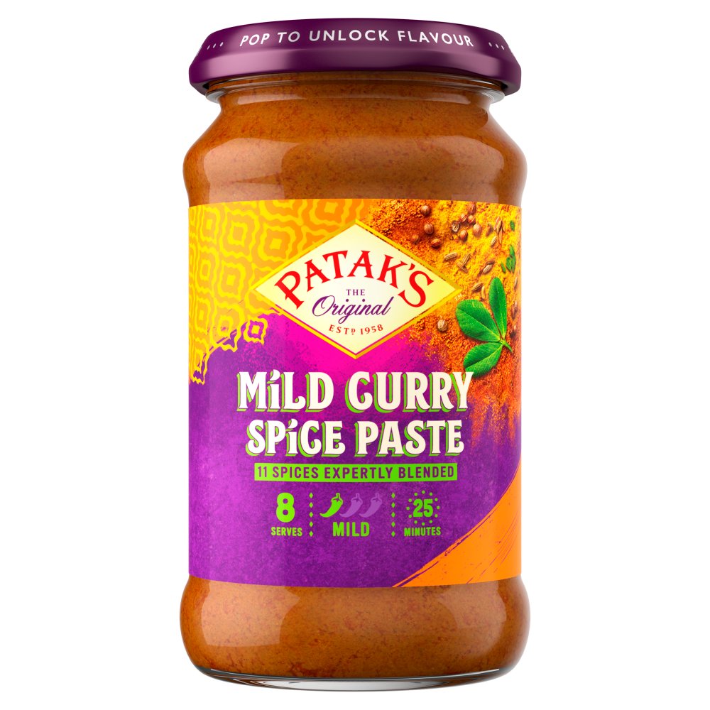 Pataks Curry Paste Mild 283g