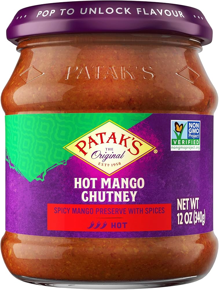 Pataks Hot Mango Chutney 340g