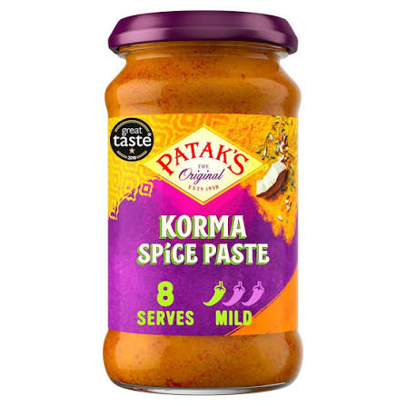 Pataks Korma Spice Paste 283gm