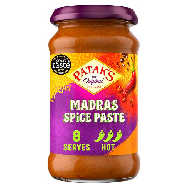 Pataks Madras Spice Paste Hot 283g