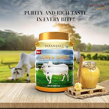 Patanjali Cow Ghee � Traditional Golden Richness