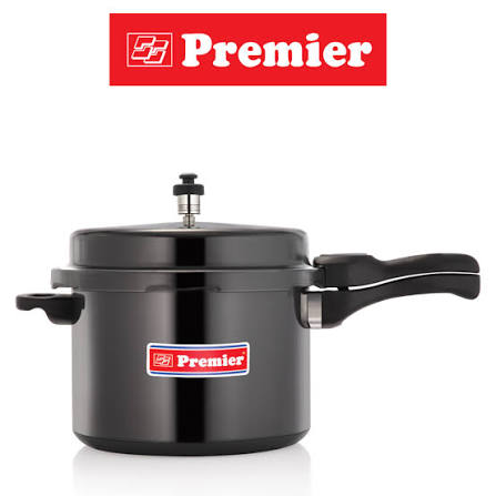 Premier Cucina Trendy Black Pressure Pan 6L