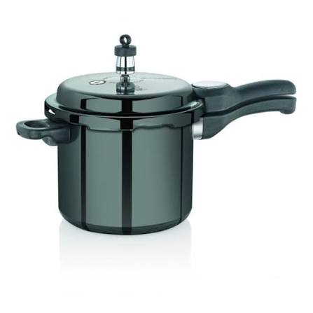 Premier Express Trendy Black Pressure Cooker 2L