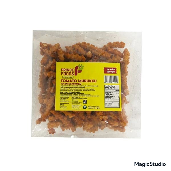 Prince Foods Tomato Murukku 150g (Buy 1 Get 1 Free)