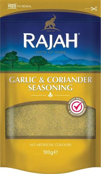 Rajah Garlic & Coriander Seasoning 100g