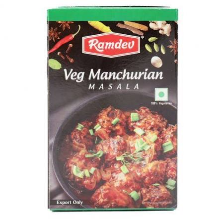 Ramdev Veg Manchurian Masala 100g - Indo-Chinese Seasoning