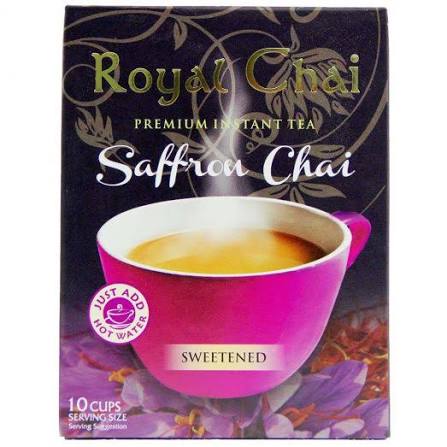 Royal Chai Saffron Chai (Sweetened) 10 Cups
