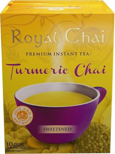 Royal Chai Turmeric Chai (Sweetened) 10 Cups