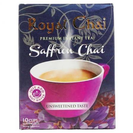 Royal Chai Saffron Chai (Unsweetened Taste) 10 Cups