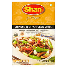 Shan Chinese Beef/Chicken Chili Seasoning Mix 50g