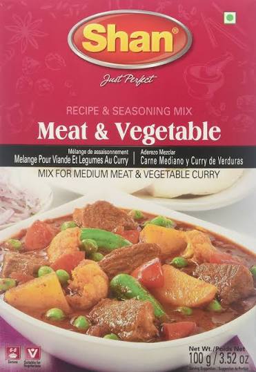 Shan Meat & Vegetable Masala 100g