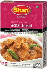 Shan Masala Achar Gosht Curry (Pack of 2)50g