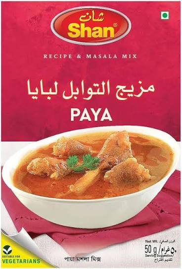 Shan Paya Masala 50g