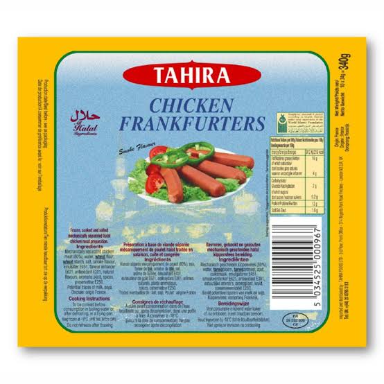 Tahira Chicken Frankfurters 340g
