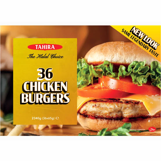 Tahira 36 Halal Chicken Burger 2340g