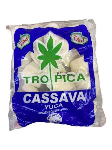 Taj Cassava (Yuca) 1kg (Pack of 2)