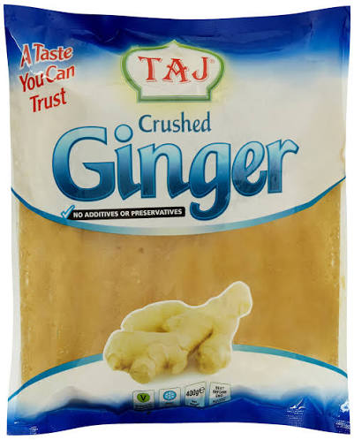 Taj Crushed Ginger 400g - High-Quality Flavourful Paste