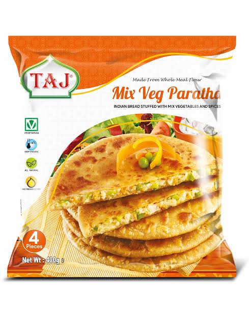 Taj Masala and Mixed Veg Paratha - Combo Pack
