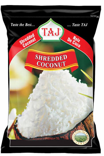 Taj Shredded Coconut 300g - Frozen Baking Ingredient