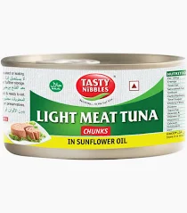 Tasty Nibbles Light Meat Tuna in Water (Salt Added) 185g