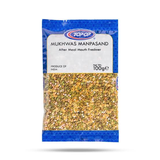 Top Op Mukhwas Manpasand 100g - Refreshing Mouth Mix