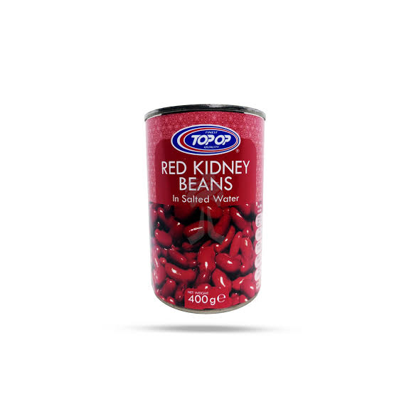 Top Op Red Kidney Beans in Salted Water 400g - Ready Meal Beans
