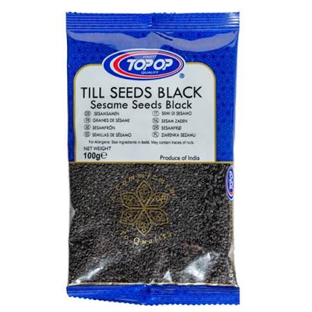 Top Op Till Seeds Black 100g - Nutty Oil Seeds
