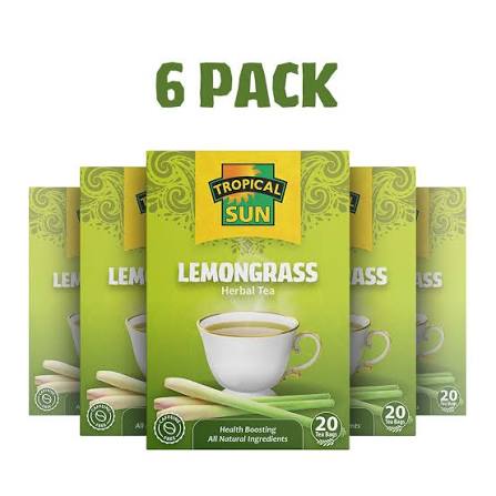 Tropical Sun Lemon Grass Tea 40g - Fresh Citrus Notes