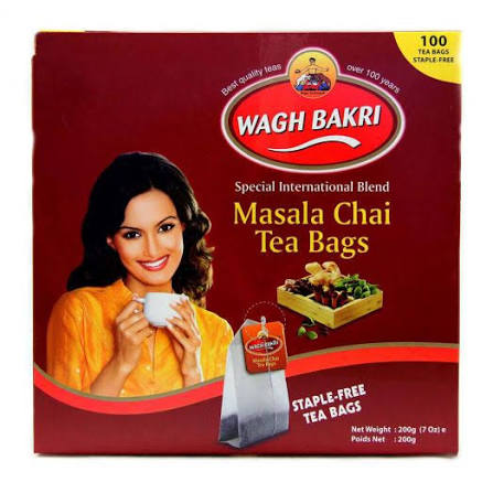 Wagh Bakri (3 In 1) Instant Tea Premix (Cardamom) 140g