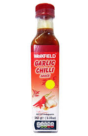 Weikfield Garlic Chilli Sauce 265g - Hot Savoury Sauce