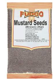 Fudco Mustard Seeds Brown Large 400g