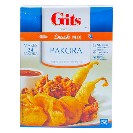 Gits Pakora Mix 200g � Crispy & Tasty Indian Fritters