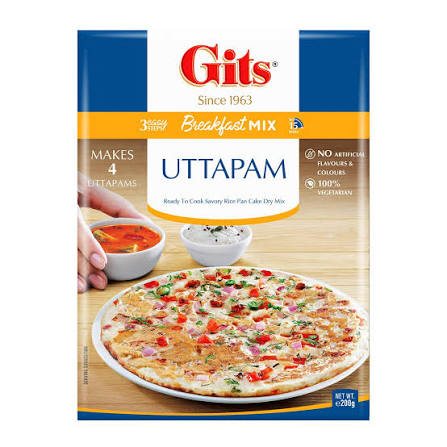 Gits Uttappam Mix 200g (Pack of 2) � Quick & Delicious Pancakes