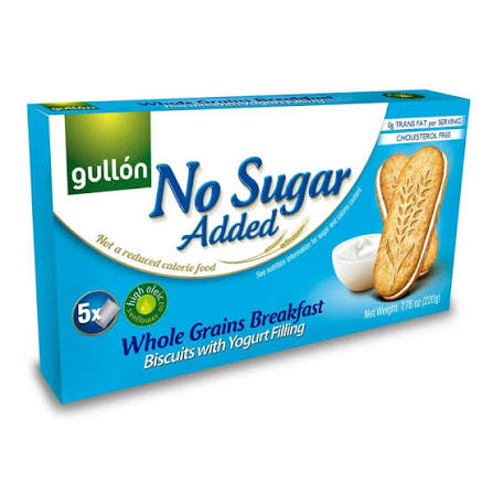 Gullon No Sugar Added Breakfast Biscuits With Yogurt 220g