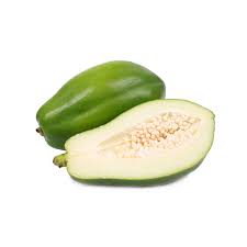Green Papaya (Pachai Pappali) 600g (Approx) - Raw Fruit Suited For Cooking