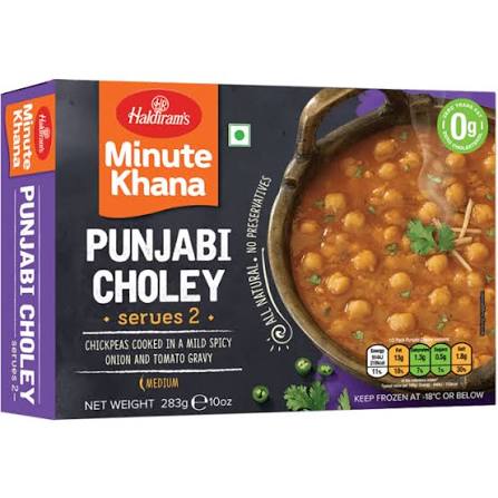 Haldiram's Minute Khana Punjabi Choley 283g