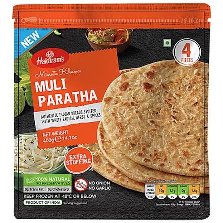 Haldiram's Muli Paratha 400g
