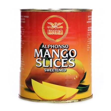 Heera Alphonso Mango Slices Sweetened - Juicy Dessert Topping